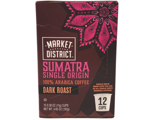 Market District Sumatra Single Origin Cups